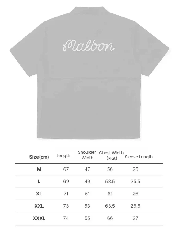 Malbon Men Golf Polo Shirt Breathable Quick Dry Tee 2025 Khaki size chart