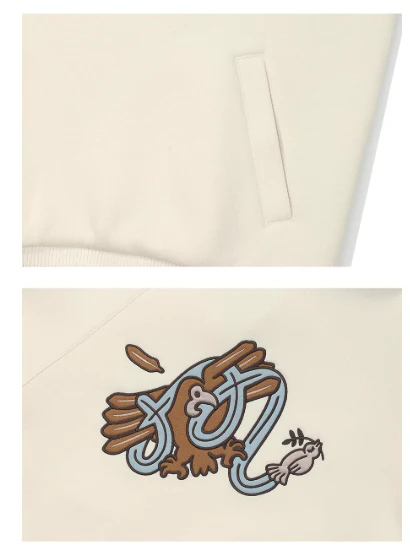 Malbon Women Golf Polo Sweatshirt Stand Collar Casual Jacket 2025 Autumn Winter Beige logo and trim detail
