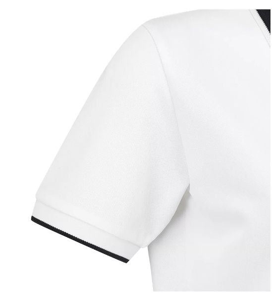 Malbon women's colorblock embroidered golf polo product shot #18