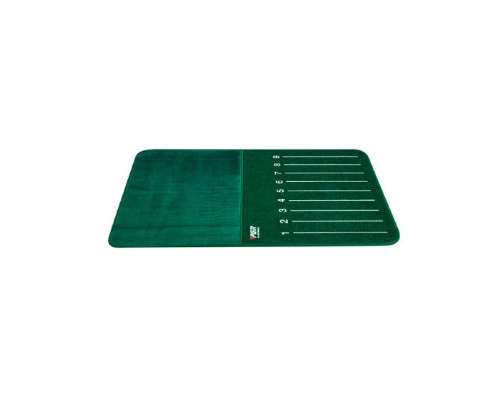PGM swing impact mat trace line revealing clubface path after strike