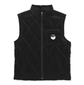 Malbon Golf Men’s Lettering Logo Insulated Polo Collar Vest
