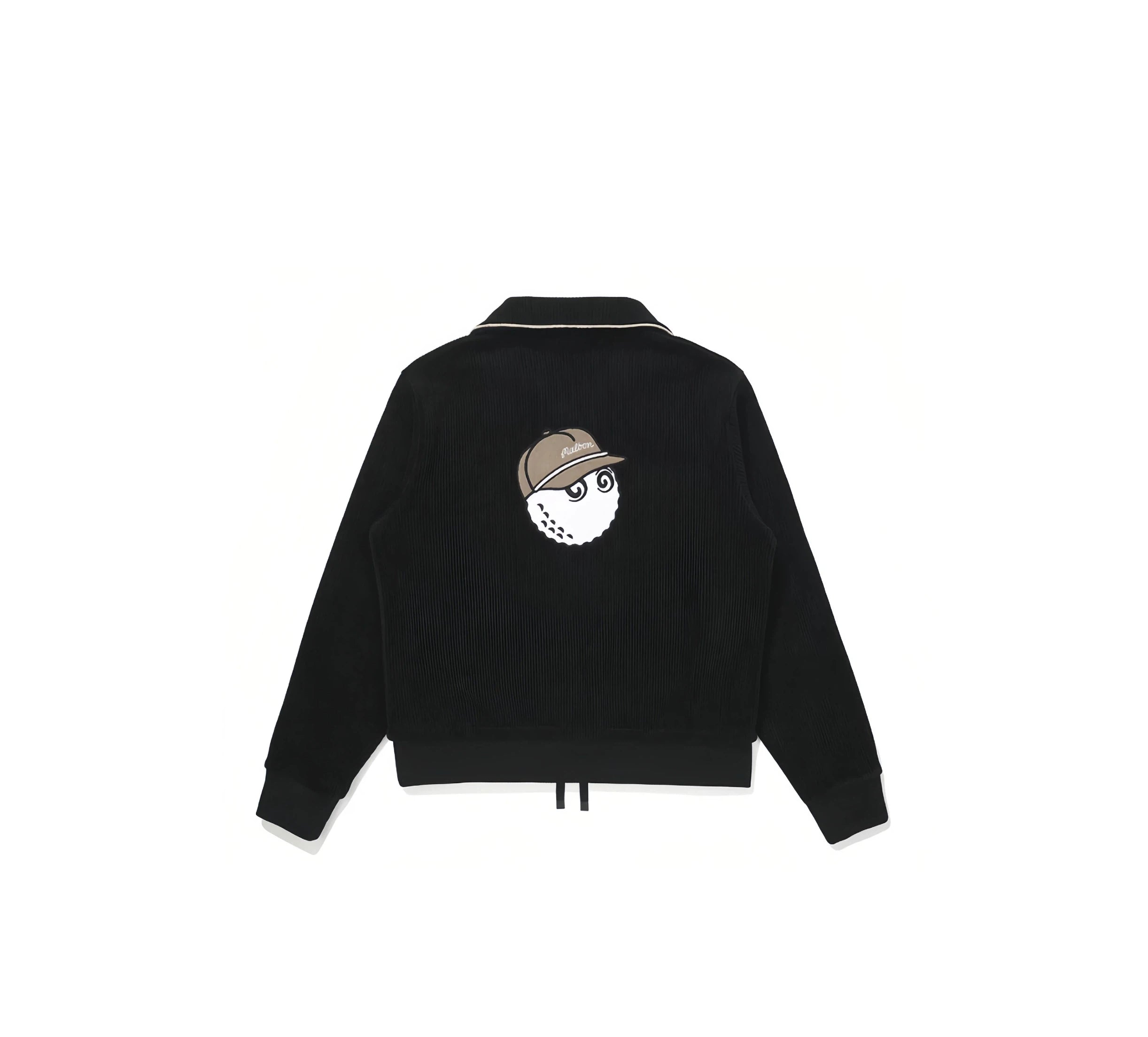 Malbon women half zip sweatshirt side profile