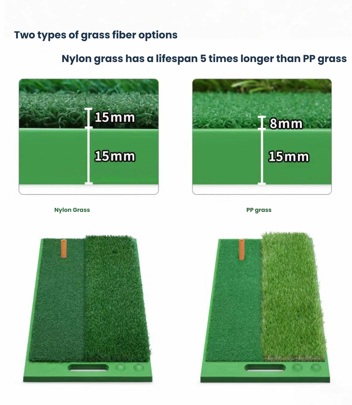 PGM DJD032 Custom Logo Golf Hitting Mat
