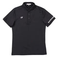 Men’s Summer Breathable Quick-Dry Stretch Golf Shirt in Black - product view