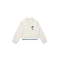 Malbon Women Golf Half Zip Sweatshirt Stand Collar Jacket 2025 women's half zip golf sweatshirt front view