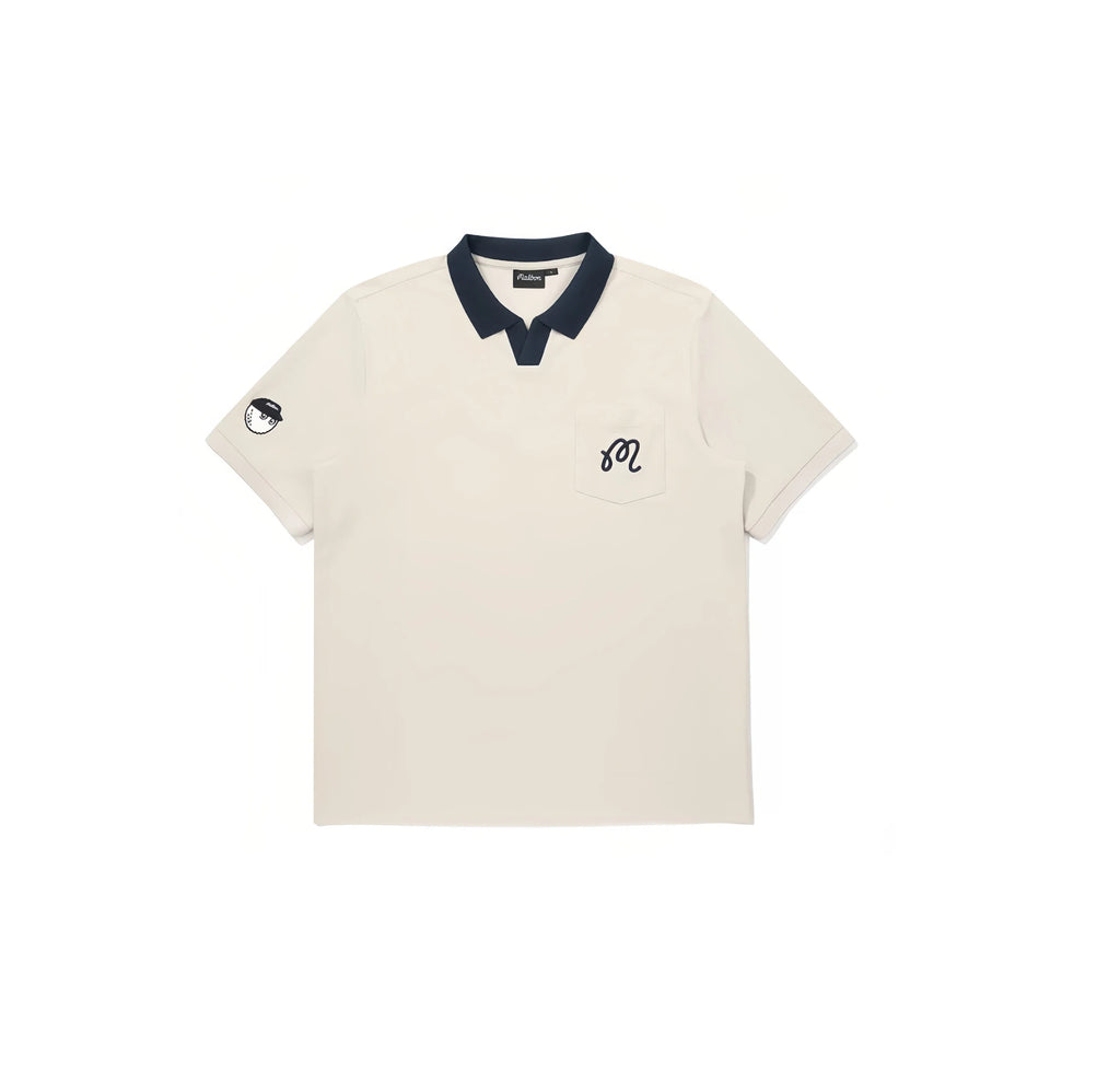 Malbon men golf polo side profile slim fit