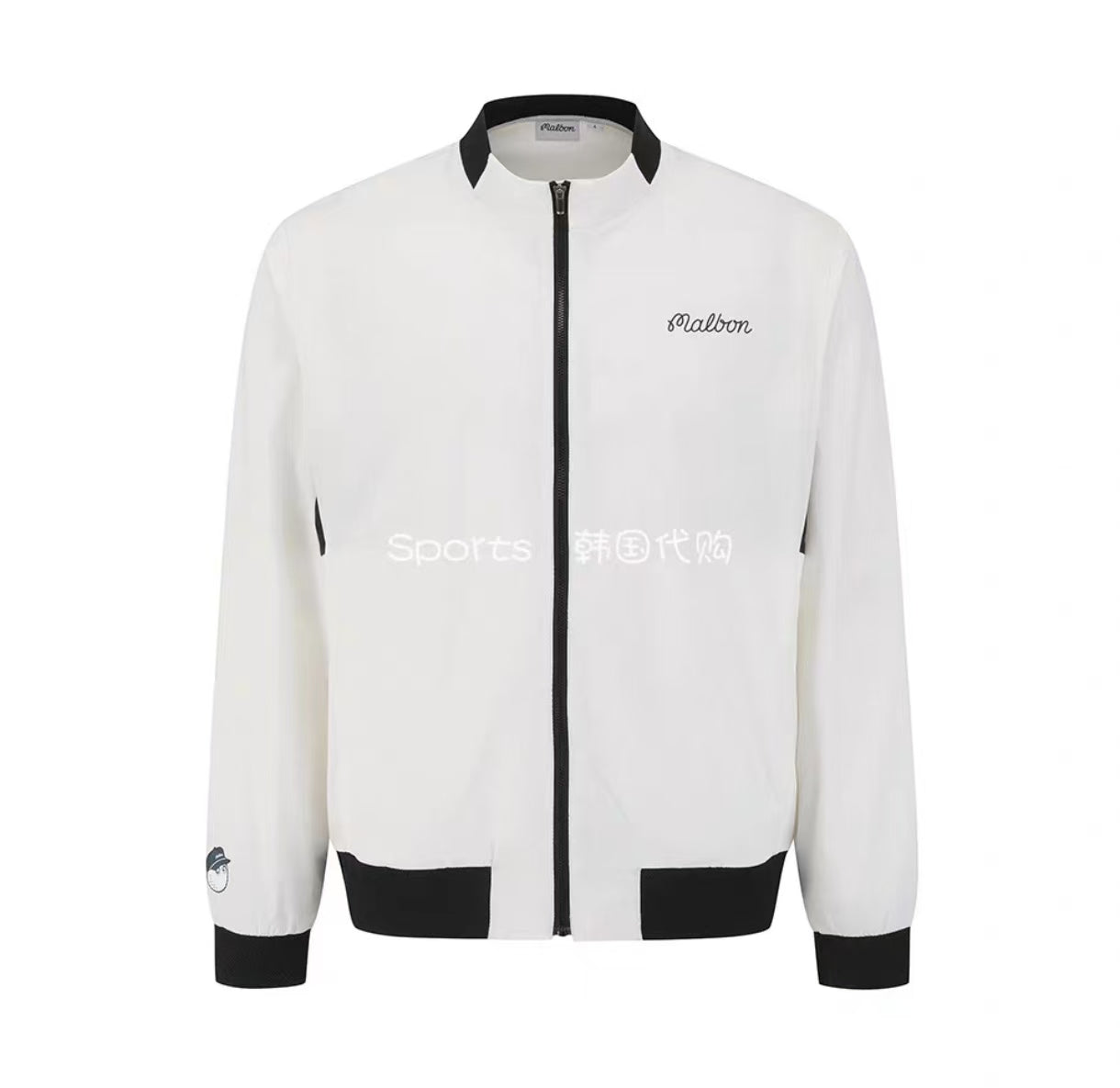 Malbon Golf Men’s Iconic Lightweight Signature Jacke
