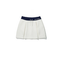 Malbon Women's Golf Skort - Autumn Winter Sport Skirt White front view