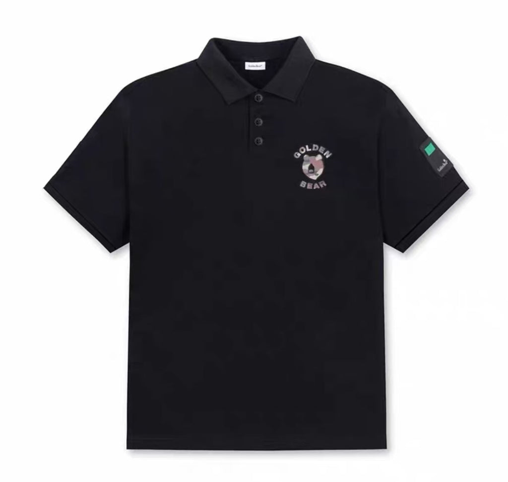 Golden Bear Unisex Premium Graphic Collared Casual Golf Polo