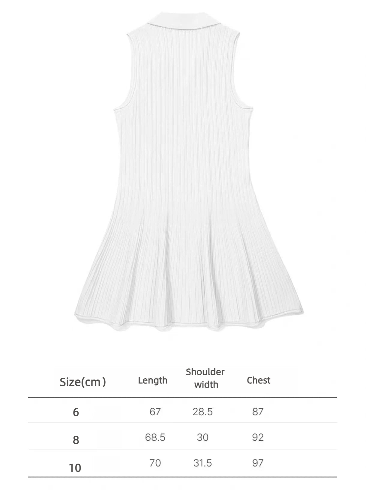 Malbon Selena Golf Dress Beige size chart