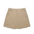 Malbon Preserve Back Pleated Skirt Khaki pleated golf skirt front view