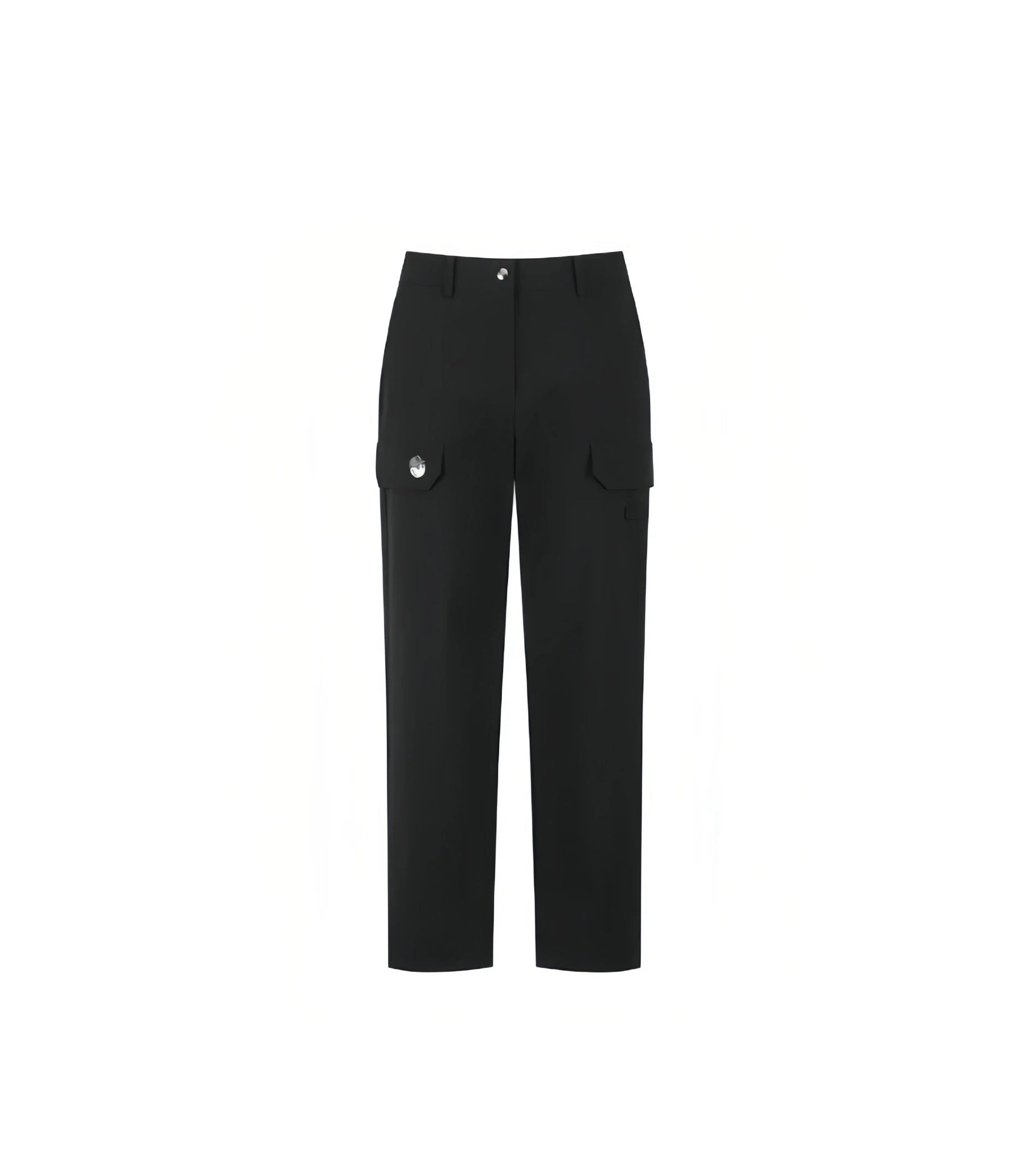 Malbon women's straight-leg cargo golf pants in Black - image 10