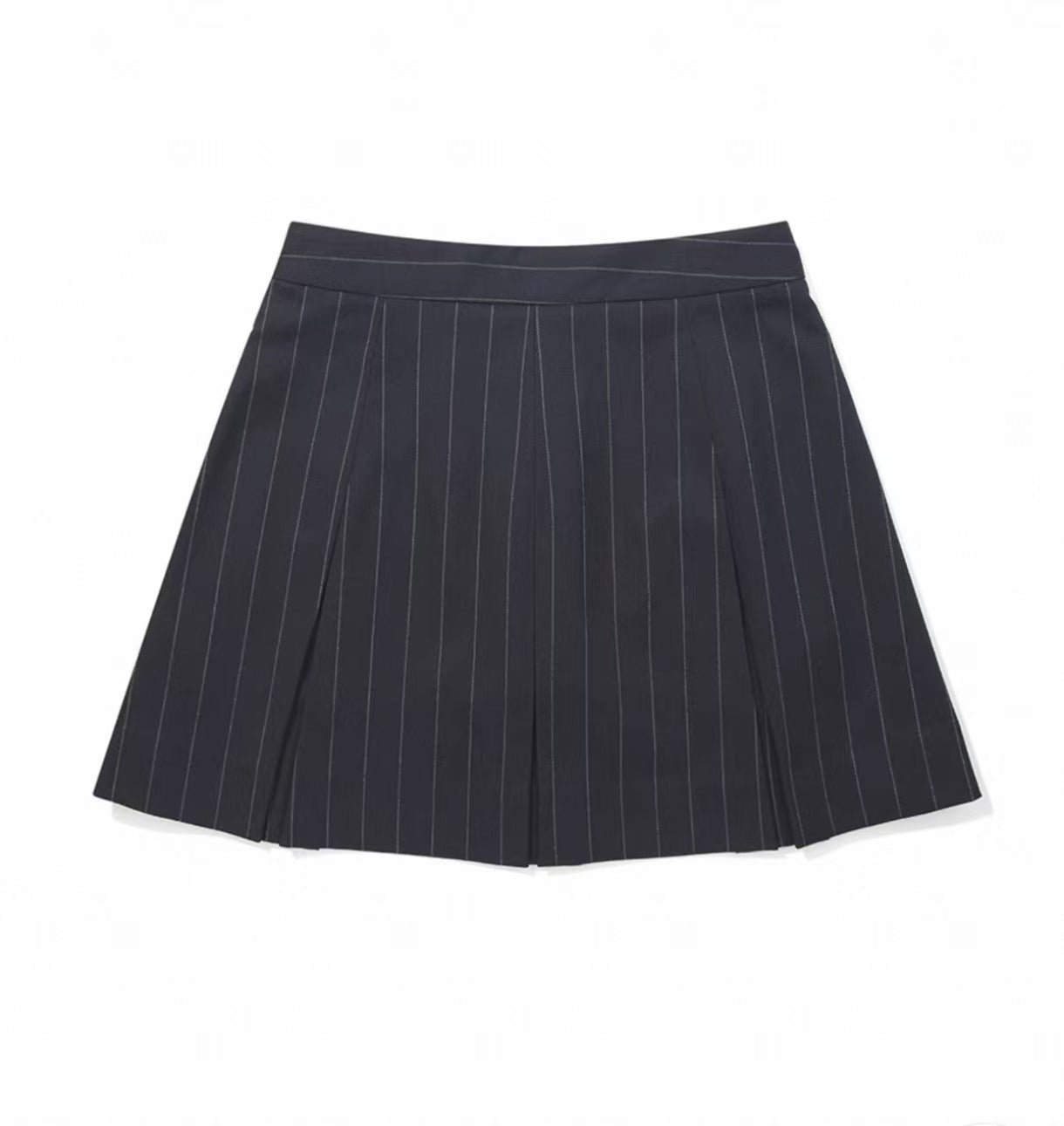 Malbon Kiera Skirt Navy Blue golf skirt front view