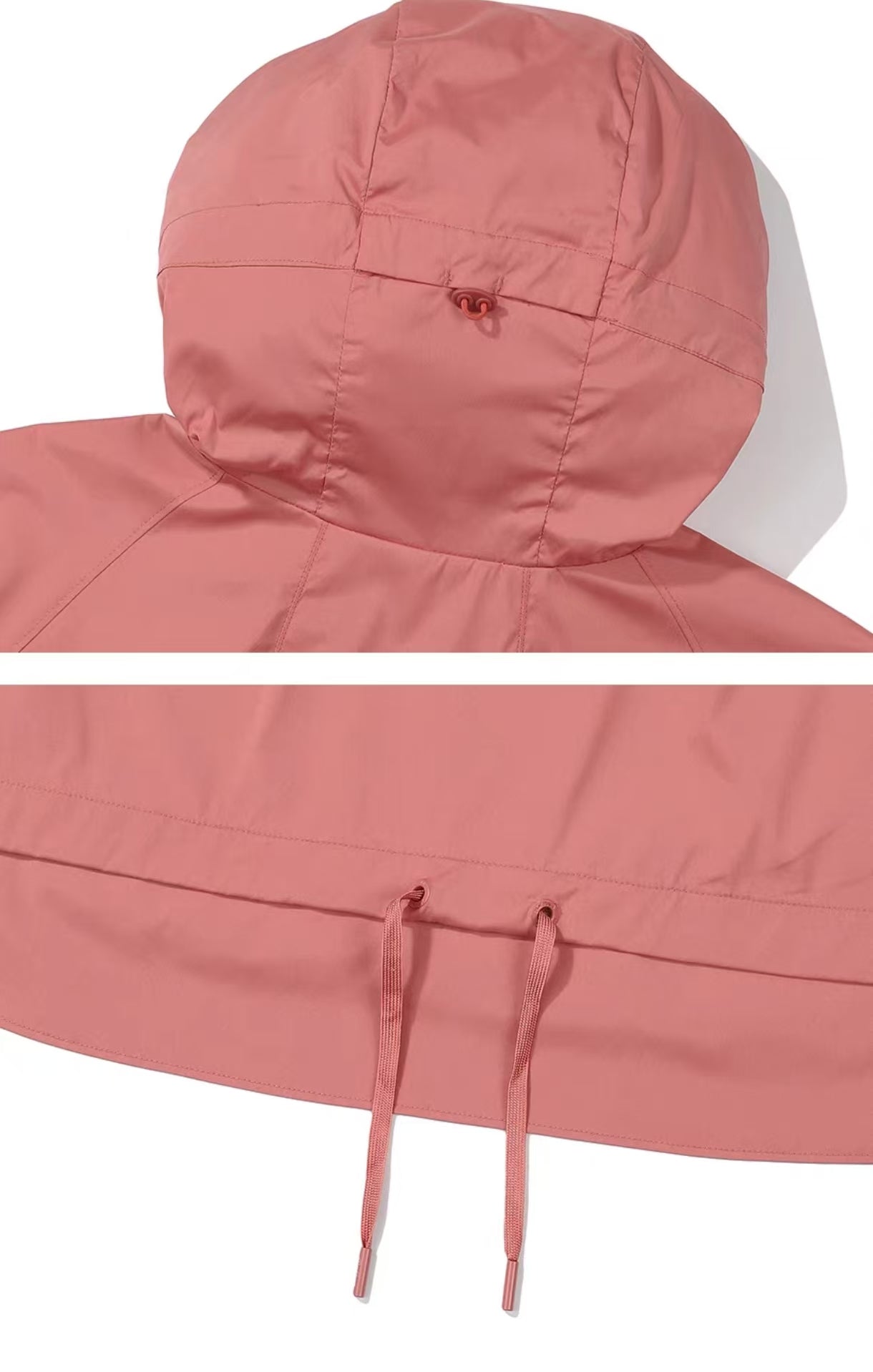 Malbon Golf Women’s Quarter-zip Hooded Windproof Jacket