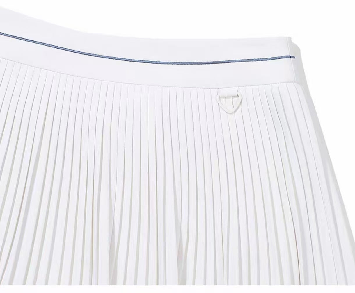 Malbon Golf Women’s Solid Pleated Skort