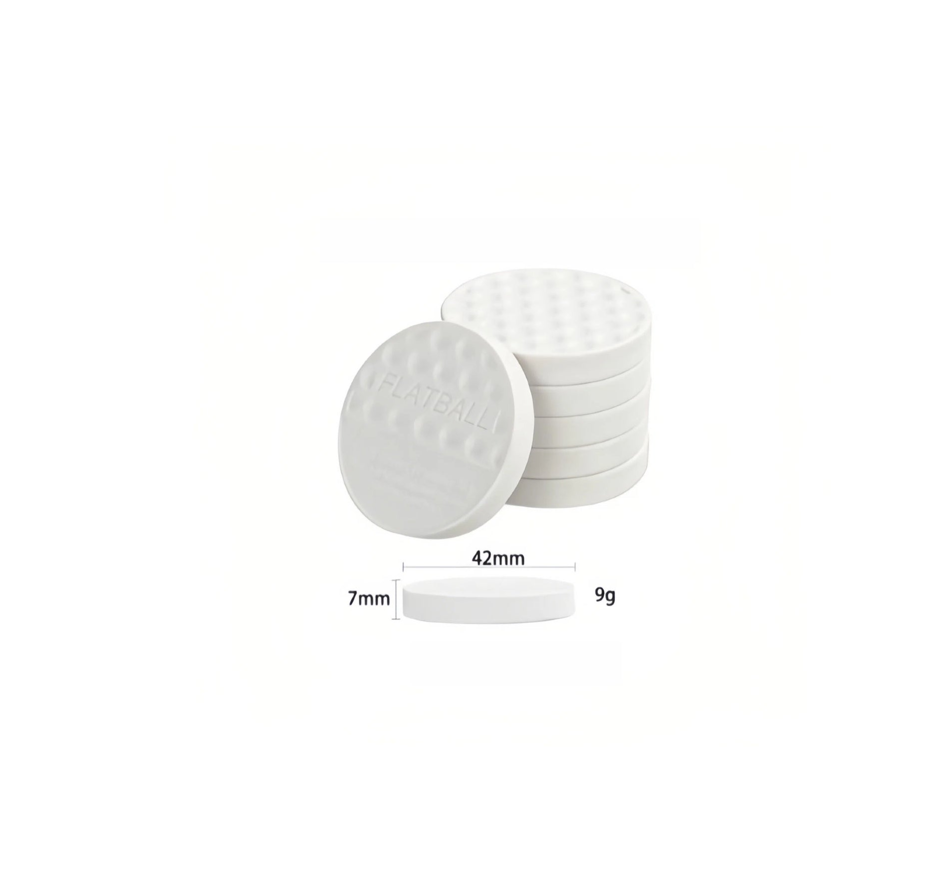 Silent Indoor Golf Practice Balls foam training balls with printed sweet-spot marker hero shot