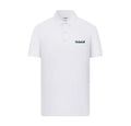 Forden Golf Men’s White Loose Graphic Print Polo Shirt in White - product view