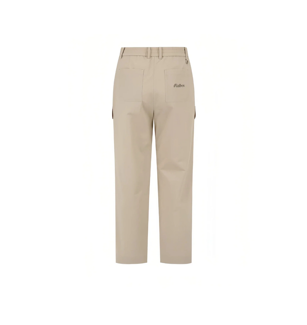 Malbon women's straight-leg cargo golf pants in Khaki - image 4