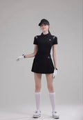 Women’s Quick-Dry Stretch Golf Tennis Shirt Skirt Set