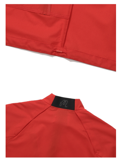 Malbon Golf Men’s Stand Collar Lightweight Windproof Jacket