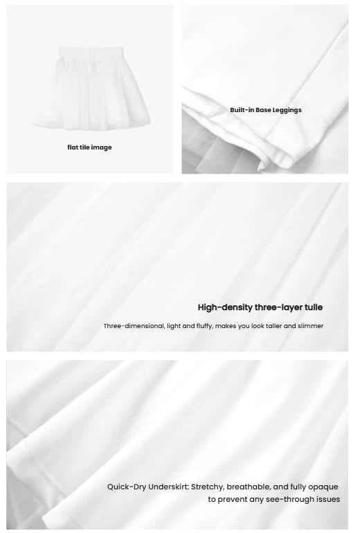 NowRose White golf apparel fabric and construction details