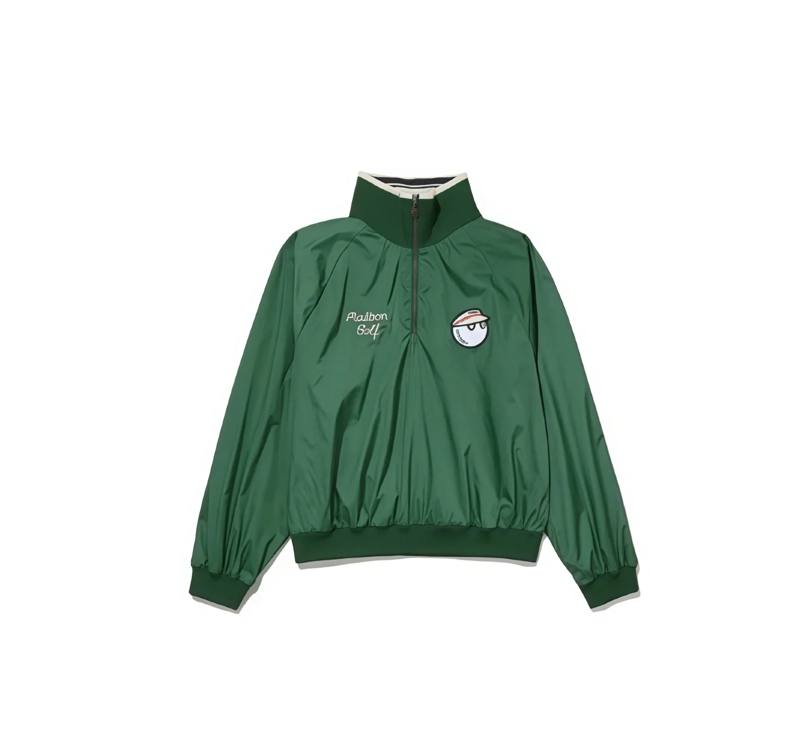 Malbon unisex half-zip golf windbreaker jacket in Green - image 1