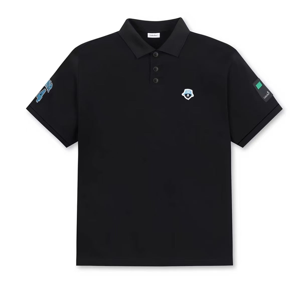 Golden Bear Unisex Cotton Embroidered Collared Golf Polo Shirt