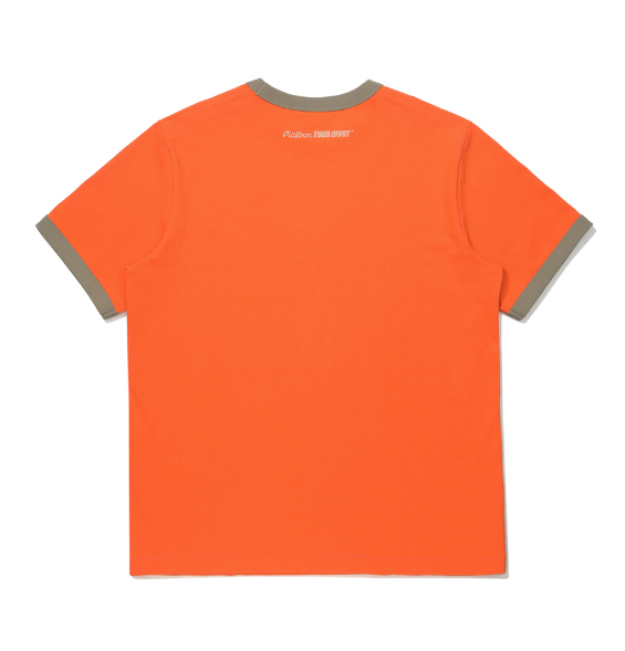 Malbon Golf Tour Divot Circular Graphic Casual T-Shirt