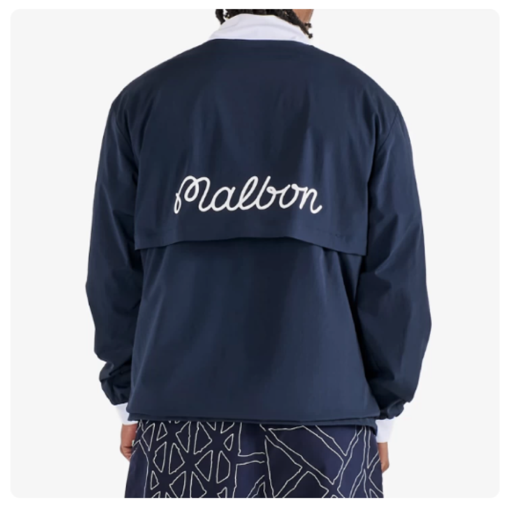 Malbon Cascade Windshirt Navy Blue product view