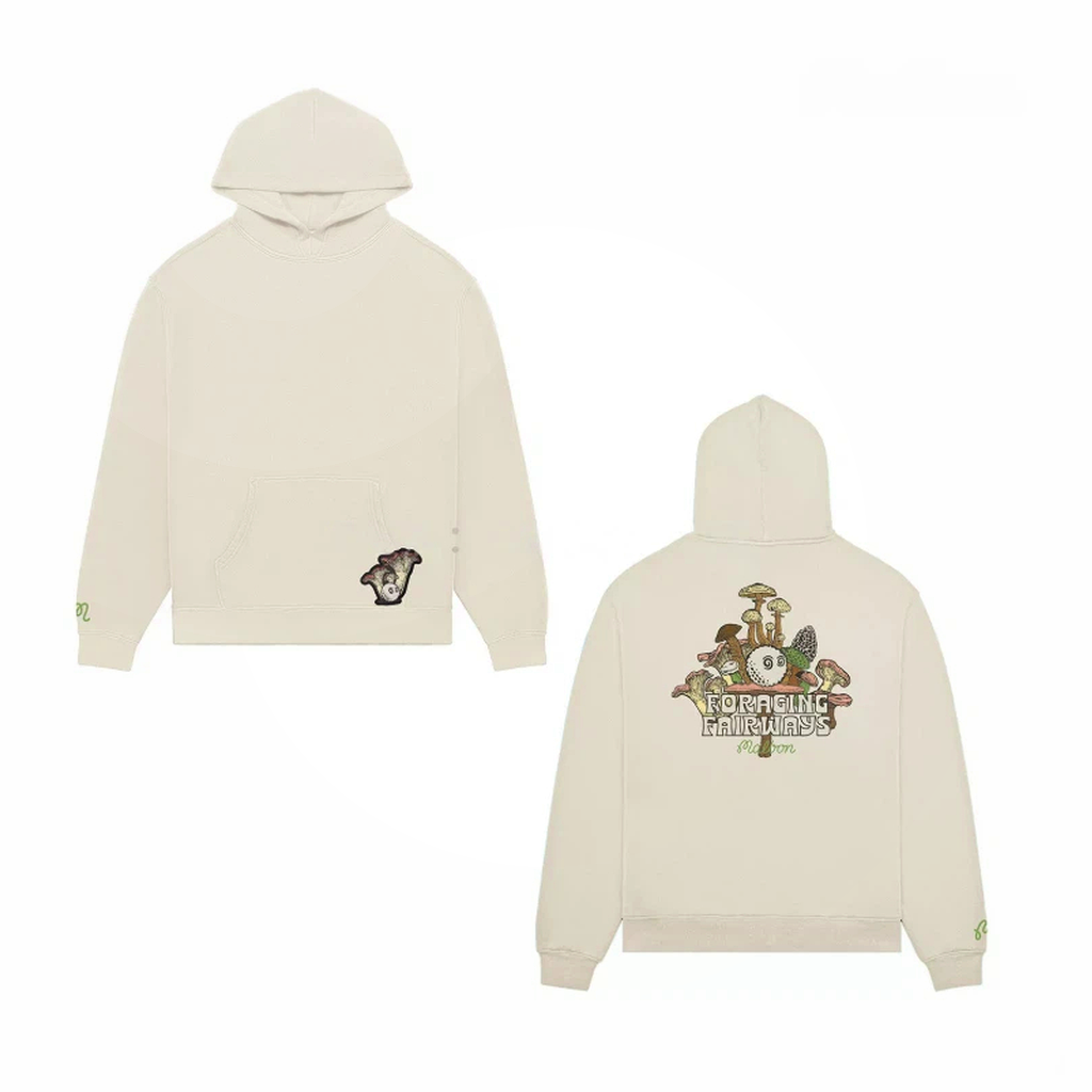 Malbon Malbon Fesque Foraging Hoodie cream detail image 5