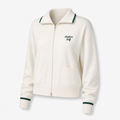 Malbon Preserve Buckets Knit Windbreaker White front view