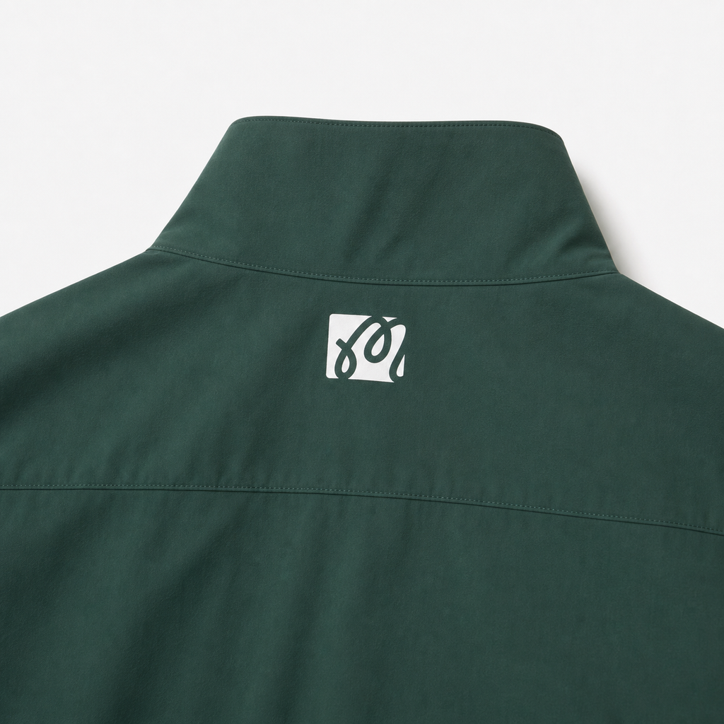 Malbon Studio Seoul Hybrid Anorak Green fourth detail